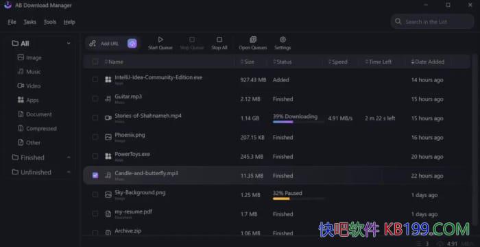 AB Download Manager v1.4.1ɫ/ѿԴع